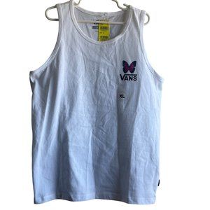VANS NEW Youth Girls XL Single Fly Tank Top Summertime Butterfly Hiking Outdoors